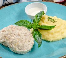 Котлеты из курицы на пару