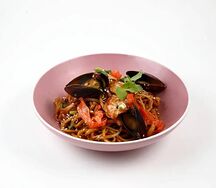 Удон с морепродуктами