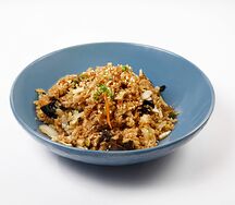 Жареный рис с говядиной