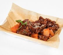 Говядина в кисло-сладком соусе