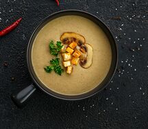 Грибной крем-суп