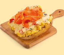 Гриль Чиз Копченая красная рыбка
