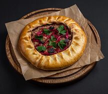 Открытый пирог Лобиани