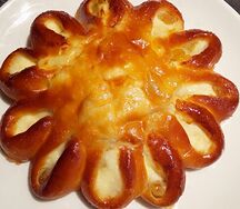 Ромашка с творогом