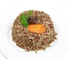 Гречка с овощами
