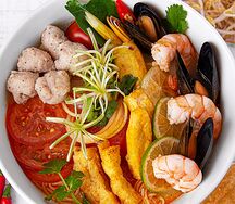 Бун тхай с морепродуктами (маленькая порция)