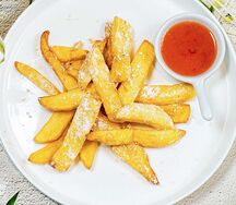 Картошка фри с сыром