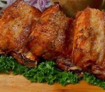 Шашлык из свиных ребрышек