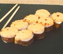 Ролл Яки запечённый