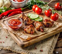 Шашлык из курицы