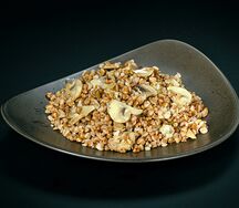 Гречка с шампиньонами