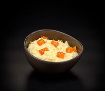 Каша пшенная с карамелизированной тыквой