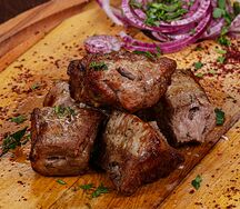 Шашлык из бараньей мякоти