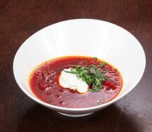 Борщ с мясом