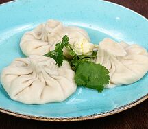Хинкали с сыром квереби