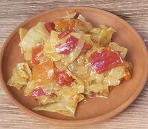 Капуста тушеная