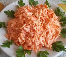 Салат морковный
