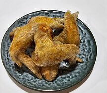Жареные куриные крылья