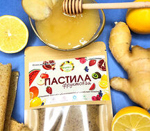 Пастила Лимон-имбирь-мед