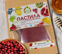 Пастила Брусничная