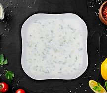 Салат с кислым молоком