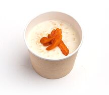 Овсяная каша с курагой