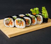 Кимпаб со сливочным сыром