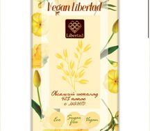 Vegan Libertad Овсяный шоколад 42% какао с манго