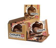 Chikapie печенье глазированное с начинкой тройной шоколад