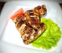 Куриные крылышки на мангале