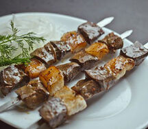 Шашлык из печени