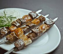 Шашлык кусковой из баранины