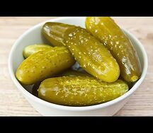 Солёные огурцы
