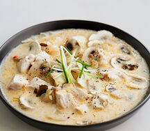 Куриное филе с грибами