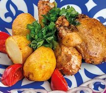 Казан-кебаб из курицы