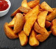 Картофель дольками