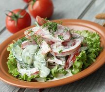 Шакароб с майонезом