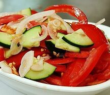 Шакароб с огурцами