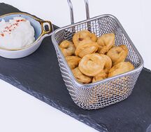 Жареные пельмешки