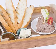 Подкопченный паштет из куриной печени