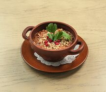 Лобио в горшочке