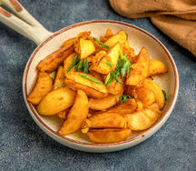 Жареный картофель с луком