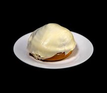 Булочка с корицей и творожным кремом