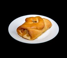 Булочка с яблоком