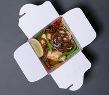 Гречневая лапша с курицей