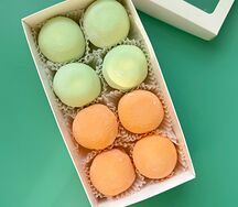 Набор моти Сливочная хурма, Яблоко-ваниль-мята, S