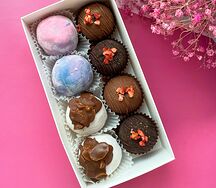 Моти (Ежевичный космос, Арахис-шоколад-хлопья), картошка, S