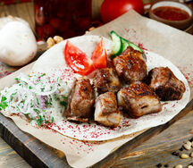 Шашлык из ребрышек ягненка