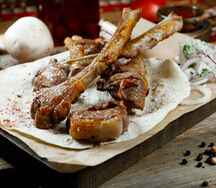 Шашлык из корейки ягнёнка