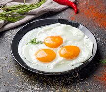 Омлет из трех яиц